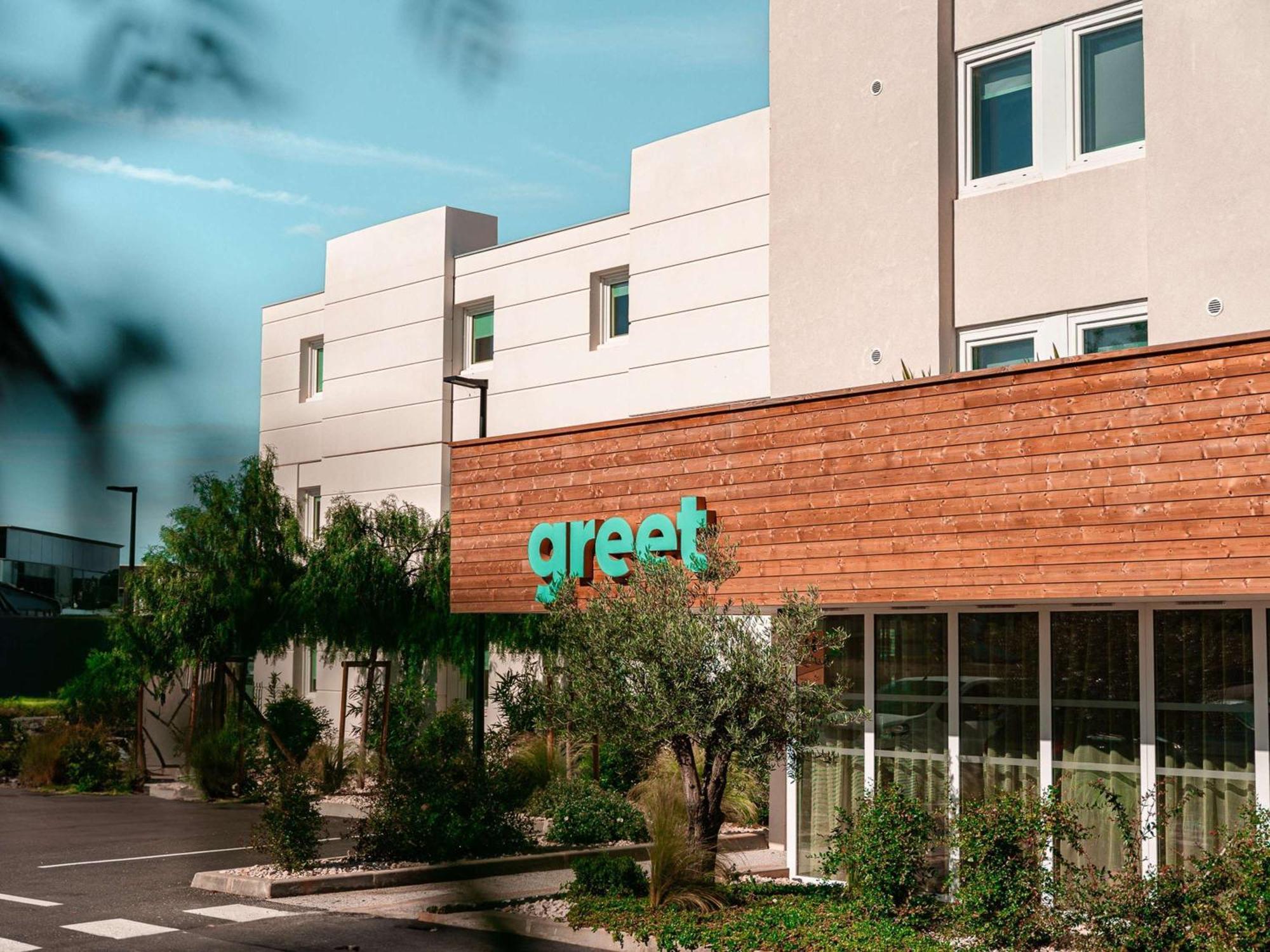Greet Hotel Montpellier Aeroport Parc Des Expos Могио Екстериор снимка